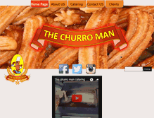 Tablet Screenshot of elchurroman.com